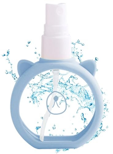 Générique Vaporisateurs - Petit vaporisateur de dessin animé de 55 ml - Flacon de maquillage anti-fuite à brume fine avec couvercle, flacon vaporisateur de pour eau hydratante, laque pour cheveux,