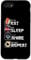 iPhone SE (2020) / 7 / 8 Kawaii Anime - Eat Sleep Anime Repeat - Vintage Retro Anime Case