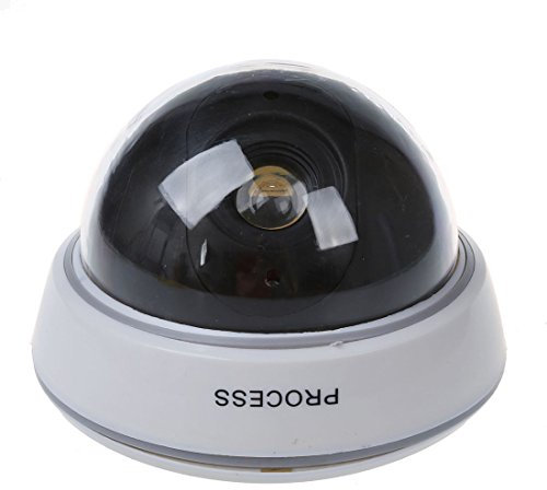 JANZU Telecamera di Sicurezza sorvegliata Fake Dummy LED
