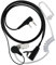 Viojrlly Auriculares de Radio Bidirectional de 2 Pines Baofeng Auricular de Radio Auriculares con Micro Walkie Talkie Auricular para Kenwood Puxing Baofeng UV-5R UV-5RA 888S Walkie Talkie de Radio