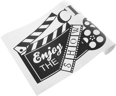 DOITOOL Kinoraum-dekorationen Film Raumdekoration Wandaufkleber Für Zuhause Und Büro Kreative Wandaufkleber Zum Abziehen Und Aufkleben Für Wohnzimmer Schlafzimmer Medienraum