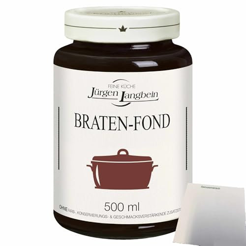 usy Bundle für Jürgen Langbein Braten-Fond (500ml Glas) + usy Block