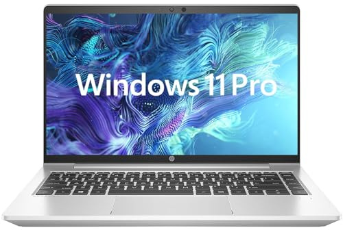 HP ProBook 640 G8 Business Laptop, 14-Inch FHD Notebook, Intel Core i5-1135G7, 16GB RAM, 512GB SSD, QWERTY Keyboard, Windows 11 Pro (Renewed)