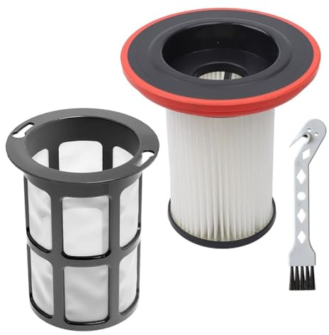 Staubsaugerfilter-Ersatz, HEPA-Filter-Set mit Reinigungsbürste für Bosch Unlimited Gen2 Serie 8 (BBS8/BCS8/BKS8/BSS8) Akku-Handstaubsauger, 3-teilig oder 5-teilig