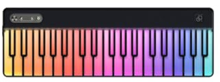 Tastiera MIDI PartyKeys 36 Tasti LED – Bluetooth MIDI e USB-C, Tasti Illuminati, Controller MIDI Portatile Modulare per Principianti e Musicisti