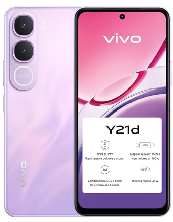vivo Y21d Smartphone, 4GB RAM + 256GB ROM