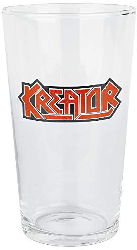 Kreator Logo Pint-Glas klar