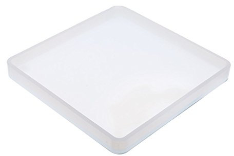 Silicone Mold Square Clear Resin Polymer Clay Tools Craft Jewelry Making Mould 98mm