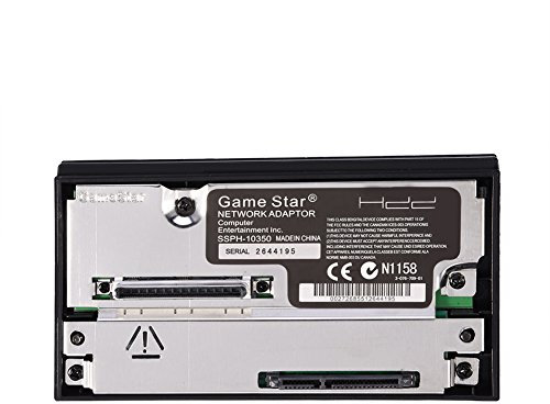Asixx HDD-Adapter für PS2, SATA-Netzwerkadapter HDD-Festplattenadapter für Sony PS2 Playstation 2 Keine IDE, Unterstützung für SATA 2,5und 3,5