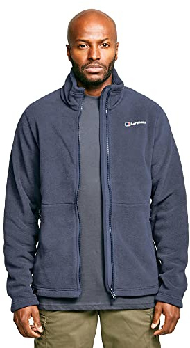 Berghaus Men’s Torus Fleece Jacket with Polartec Classic Microfleece, Full Zip & 2 Pockets, Soft, Warm, Lightweight & Durable Midlayer, Ideal for Camping, Walking, Hiking & Outdoor Recreation
