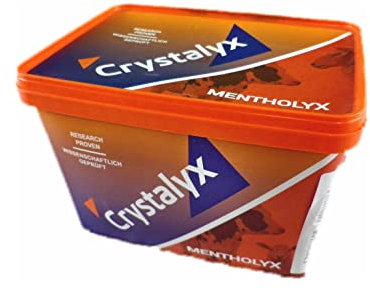 Crystalyx Mentholyx mit Menthol Leckmasse Ergänzungsfuttermittel Schafe Ziegen Kälber 5kg