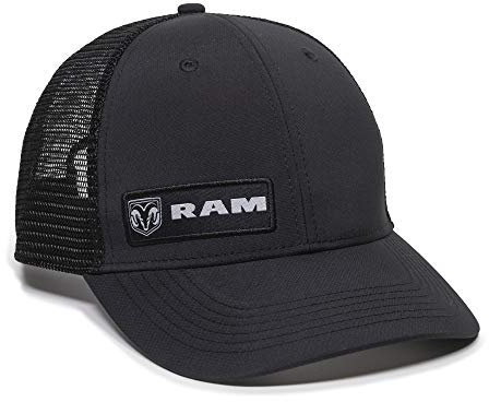 Outdoor Cap Unisex Ram12a Black, One Size Fits All Baseballkappe, Schwarz, Einheitsgröße