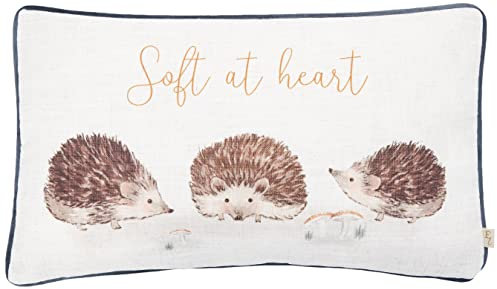 Evans Lichfield Oakwood Kissenbezug Igel, Mehrfarbig, 50 x 30 cm (Pack of 1)