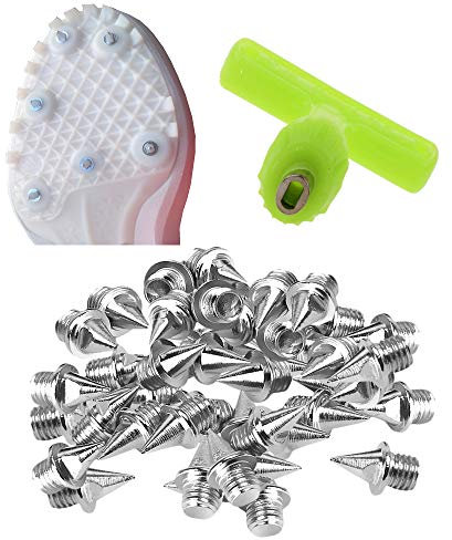 100 Clavos Atletismo de 7mm de VERTAPPS con Llave Incl.| Spikes Atletismo para Zapatillas Atletismo