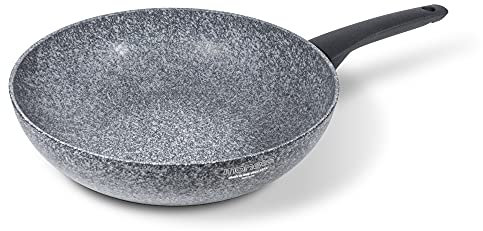 Moneta Sinfonia Wok 28 cm anche per induzione, rinforzato con particelle minerali. Made in Italy