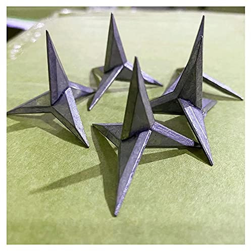 Dreieckige Stahlnägel, Autoreifen verschleißfest, Reifenbremsnägel, 2,5-4,5 cm, 10 Packungen-4.5 cm * 10.