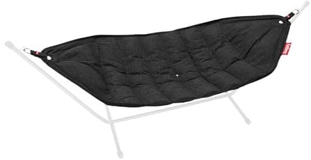 Fatboy® Headdemock Superb in Black | Komfortable Hängematte | Für 2 Personen | Wasser- & Schmutzabweisend | UV-Beständig | Mit Rahmen