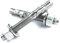 Ankerbolzen aus rostfreiem Edelstahl V2A Ankerschraube Schwerlastanker Bolzendübel M10x150-1Stk.|norm-genau®