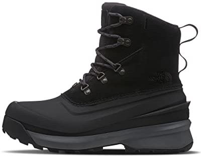 The North Face Chilkat V Lace Wp Herren Wanderstiefel, Tnf Black/Asphalt Grey, 44.5