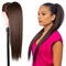 Ser Mulher Extension Coda Di Cavallo MARILIA | Facile da applicare | Look naturale 100% | Termofibra resistente | Capelli Lunghi e Lisci, 70 cm TERMOFIBRA (4 Dark brown)