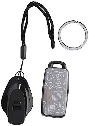2.4×1.1×0.4in Schlüsselfinder Pfeifen, Schlüssel Finder, Key Finder, Mit LED Taschenlampe Tragbarer Anti Verlust Schlüsselanhänger Schlüssel Andere Einbruch Alarme