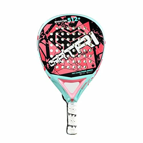 CARTRI S6487591 Pala de Pádel, Unisex Adulto, Multicolor, Estándar