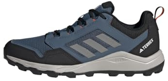 adidas Men's Tracerocker 2.0 Trail Running Shoes, Core Black/Grey Three/Impact Orange, 12.5 UK
