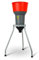 EBERTH Elektrische Getreidemühle mit Standfuß, 1300 Watt Elektromotor, 13L Einfülltrichter, 400 kg/h, Schrotmühle mit Edelstahlklinge, fünf Siebe inkl., Zerkleinerer für Getreide, Futterherstellung