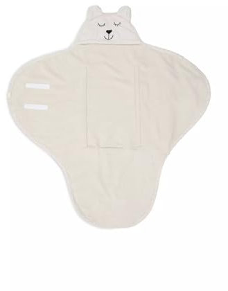 Jollein Einschlagdecke Puckdecke z.B. für Babyschale Bear Boucle Oatmeal | 032-566-67063