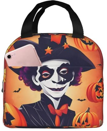Happy Halloween - Lonchera térmica reutilizable, bolsa de almuerzo para mujeres y hombres, picnic, oficina, trabajo