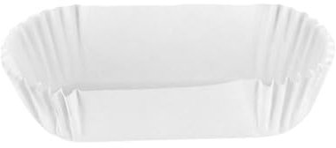 GM 2000 Pirottini di Carta Bianca Ovali N°4 per Cupcake Medi, Pirottini da Forno per Pasticcini, Resistenza All'olio, per Muffin, Dessert, Cioccolatini, Compleanni, Feste e Matrimoni