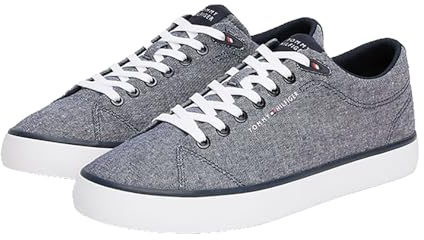 Tommy Hilfiger Herren Vulcanized Sneaker Core Chambray Low Top