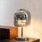 GUANSHAN Vintage Tischlampe aus Glas, elegante und schlichte Tischlampe, Nachttischbeleuchtung, dekorative Tischlampe, stimmungsvolles Nachtlicht für Schlafzimmer, Wohnzimmer, Bar, Esstisch