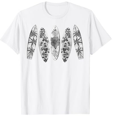 Surfen Surfbrett Vintage Retro Surfboarder Strand Surfen T-Shirt