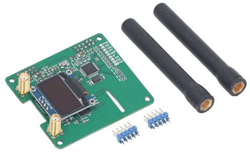 Mmdvm Duplex-Hotspot-Modul, Dual-Hat-Board 1 Stück mit 0,96 Zoll Organischer LED für YSF NXDN SLOT1 SLOT2