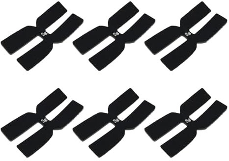 Cyni Tennisschläger-Gewichte, 6 Stück, gewichtete Polster für Tennisschläger, Beschwerungskissen, Silikonpolster, Schläger für Schläger