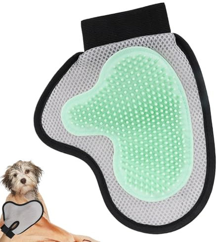 WildHarmony Handschuhe für Könige für Hunde, Pflegehandschuhe für Haustiere, Bürste für Katzen, bequemes Kätzchen, das der Mitten - Ergonomisches Pflegezubehör