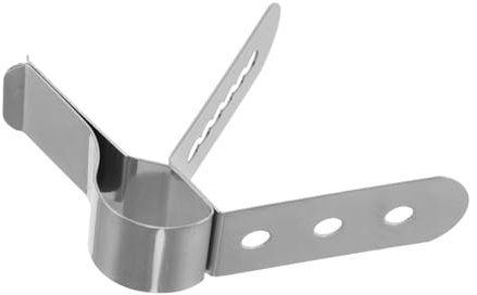 Warmhm Thermometer Probe Clip Stainless Steel Holder for Grill Versatile Kitchen Tool Strong Clip