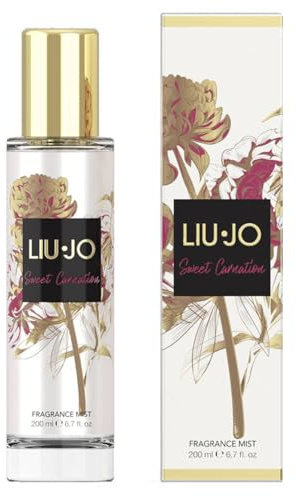 Liu Jo Sweet Carnation Parfümiertes Körperwasser für Damen, 200 ml, zartes Blumenspray mit Noten von Nelke und Vanille – leichter und romantischer Körperduft (Sweet Carnation 1 Einheit)