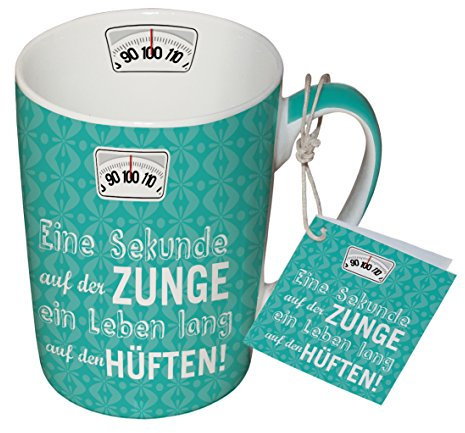 PPD Porzellan Henkelbecher Tasse 0,25L (Leben lang Hüfte)