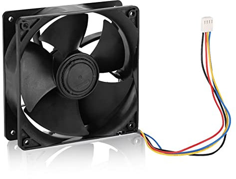 Tonysa 7000 U/min 4-poliger Lüfter, 250,3 CFM, 70 dBa, geräuscharm, schnelle Wärmeableitung, CPU-Lüfter mit doppeltem Kugellager für Antminer Mining