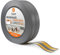 Quest Battiscopa Morbido Adesivo - 32 mm x 23 mm - Listello in PVC, Finitura Flessibile, Profilo Angolare per Cucina, Bagno, Parete, Pavimento - Decorativo (Grigio scuro, 10m)