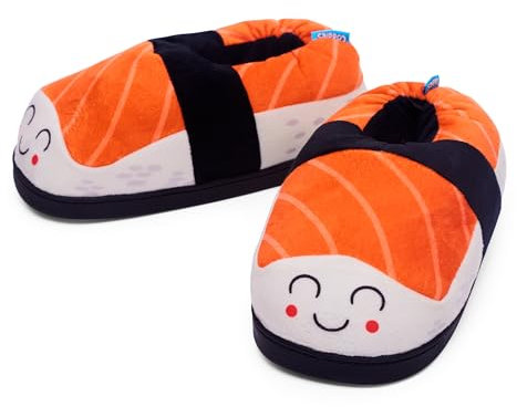 Coddies Sushi “Shoe-shi” Slippers | Novelty Shoes for Indoor & Outdoor Use | Ultimate Gift LARGE (8.5-11 UK, 40-45 EU)