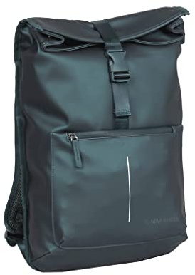 New Rebels William – 13l Rucksack Rolltop – Wasserabweisendes Rucksack Luxuriöses Und Modernes Design Komfort Und Stil Der William-Tasche Hochwertiges Polyurethan-Material – Wetterfabweisendes Design