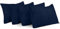 Utopia Bedding - Kissenbezug 50x80 4er Set - Kopfkissenbezug 50 x 80 aus 100% gebürsteter Mikrofaser mit Umschlagverschluss - Falten-, verblassen- und schmutzabweisende Kissenbezüge 50x80 - Marineblau