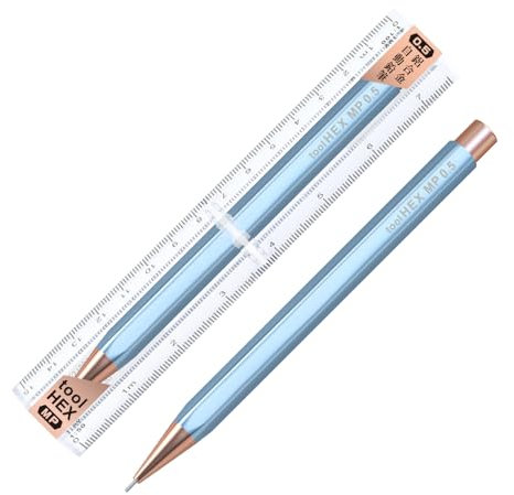 Idabrew Eye IWI-8F990PP5-52RG Porte-mine hexagonal 0,5 mm Bleu pur