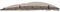 LINDER Dachstoff für Pavillon oval 5,3x3,5 m Polyester Ersatzdach wasserabweisend Dach, Farbe:Taupe