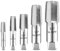 Fanxinzttc 5 Stück Gewindeschneider Set Zoll G1/8, G1/4, G3/8, G1/2, G3/4, 55° Maschinengewindebohrer Handgewindebohrer Reparatur von Rohrgewindeverbindungen