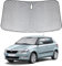 Sonnenschutz Auto Frontscheibe Ersatz für Skoda Fabia 2015-2022, Auto Windschutzscheibe Sonnenschutz Innen, Faltbar Sonnenschirm Auto UV Schutz Reflektierender Staub Schutz Sonnenschutzfolie