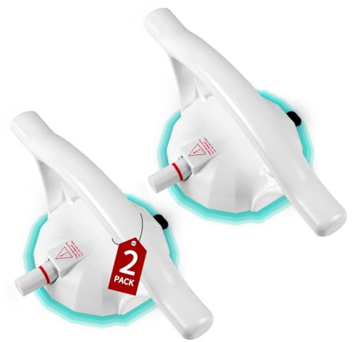 Haltegriffe für Badezimmer, Saugnapf-Haltegriff für Dusche mit Farbanzeige, Handläufe für ältere Menschen, werkzeuglose Vakuum-Saugnäpfe, mobile Badezimmerhilfen und Sicherheitshandlauf für ältere